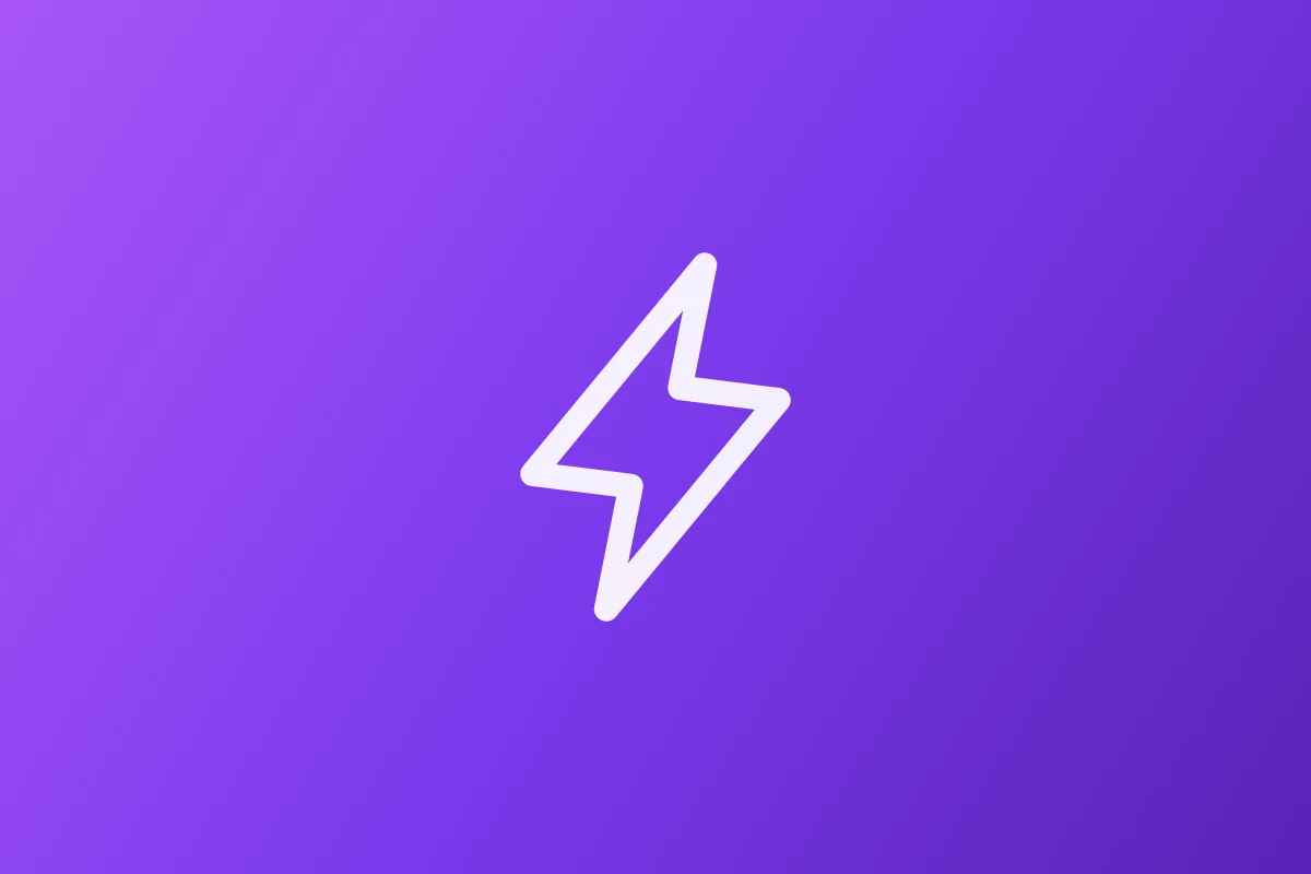 Stylised lightning bolt representing health, safety and environment digitalisation