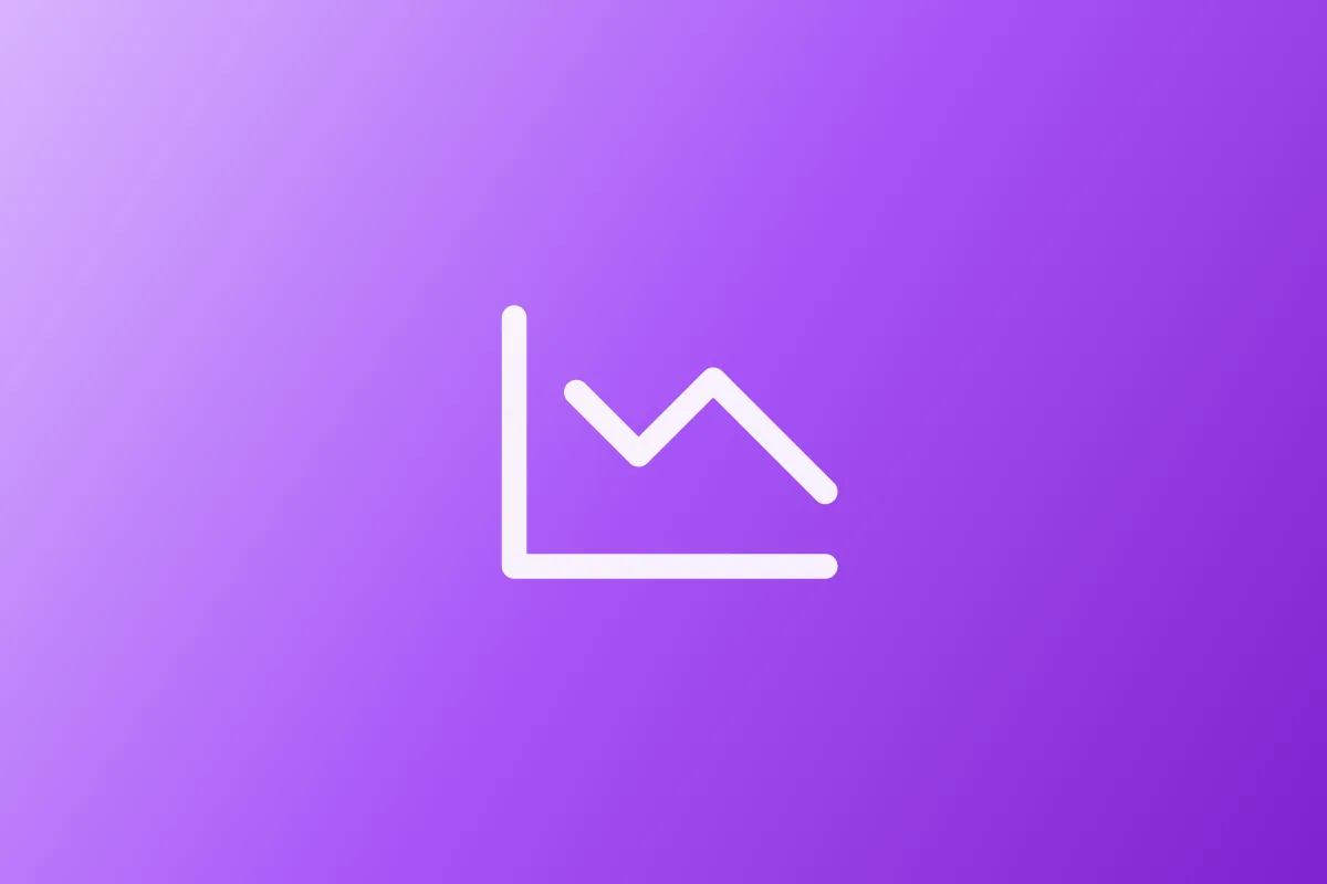 Upward trending line chart representing predictive analytics